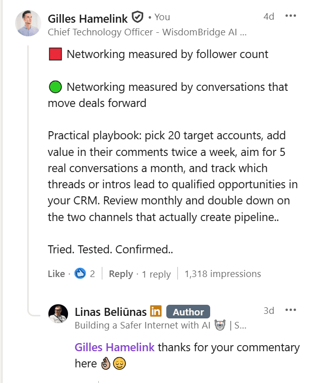 Strategic Networking & Pipeline Generation